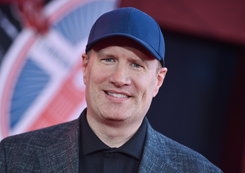 Kevin Feige arrives for the 'Spider-Man Far From Home' World Premiere