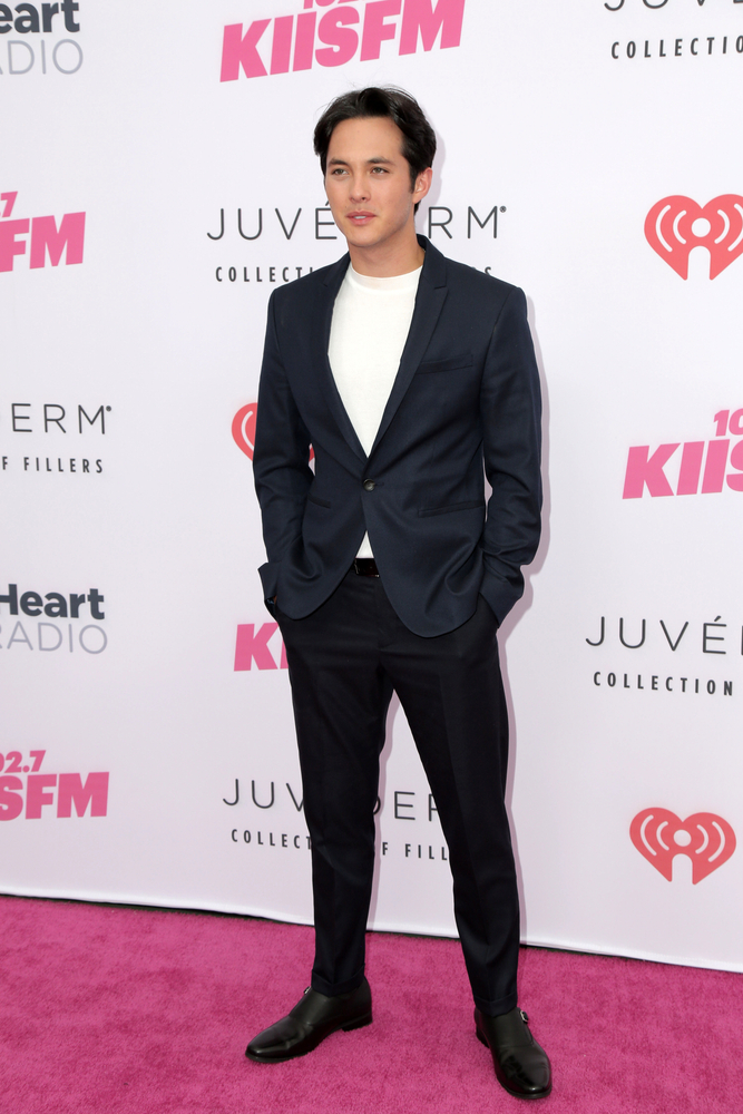 Laine Hardy at the 2019 iHeartRadio Wango Tango at the Dignity Health Sports Park