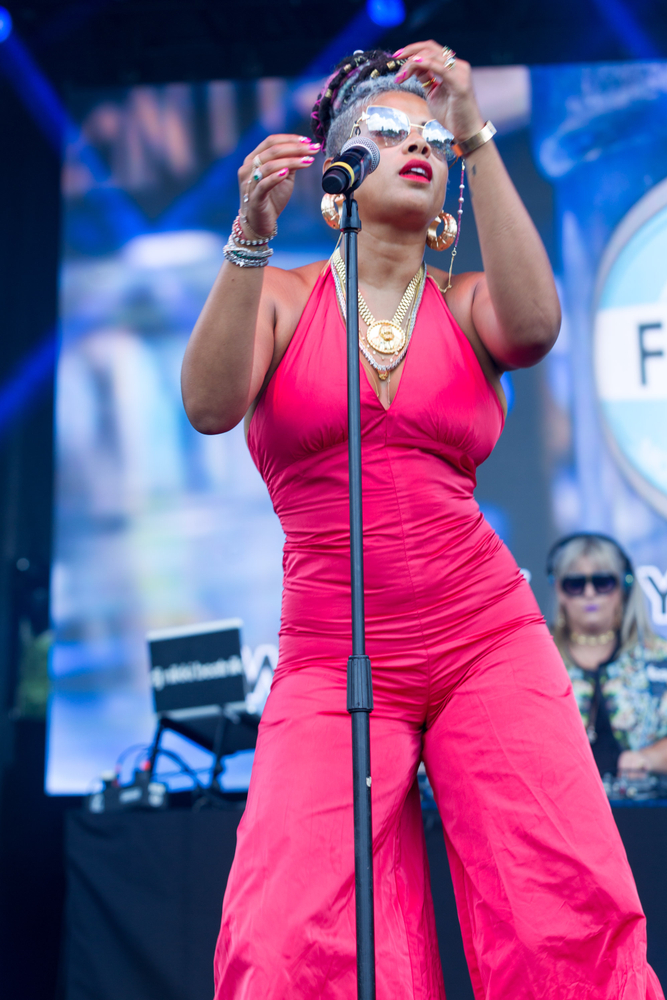 Singer,Kelis,Performs,On,Stage,During,The,One,Music,Festival