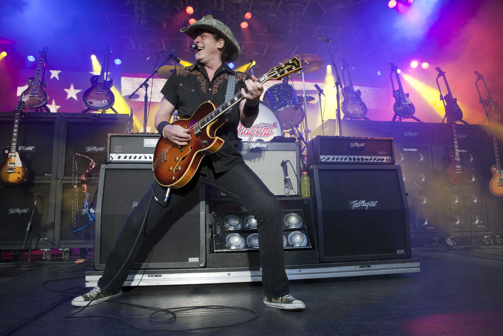 Los,Angeles,,Ca,-,May,06:,Ted,Nugent,Performs,At