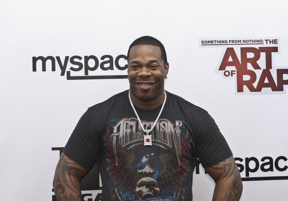  Busta Rhymes attends the 'Something For Nothing The Art Of Rap' screening
