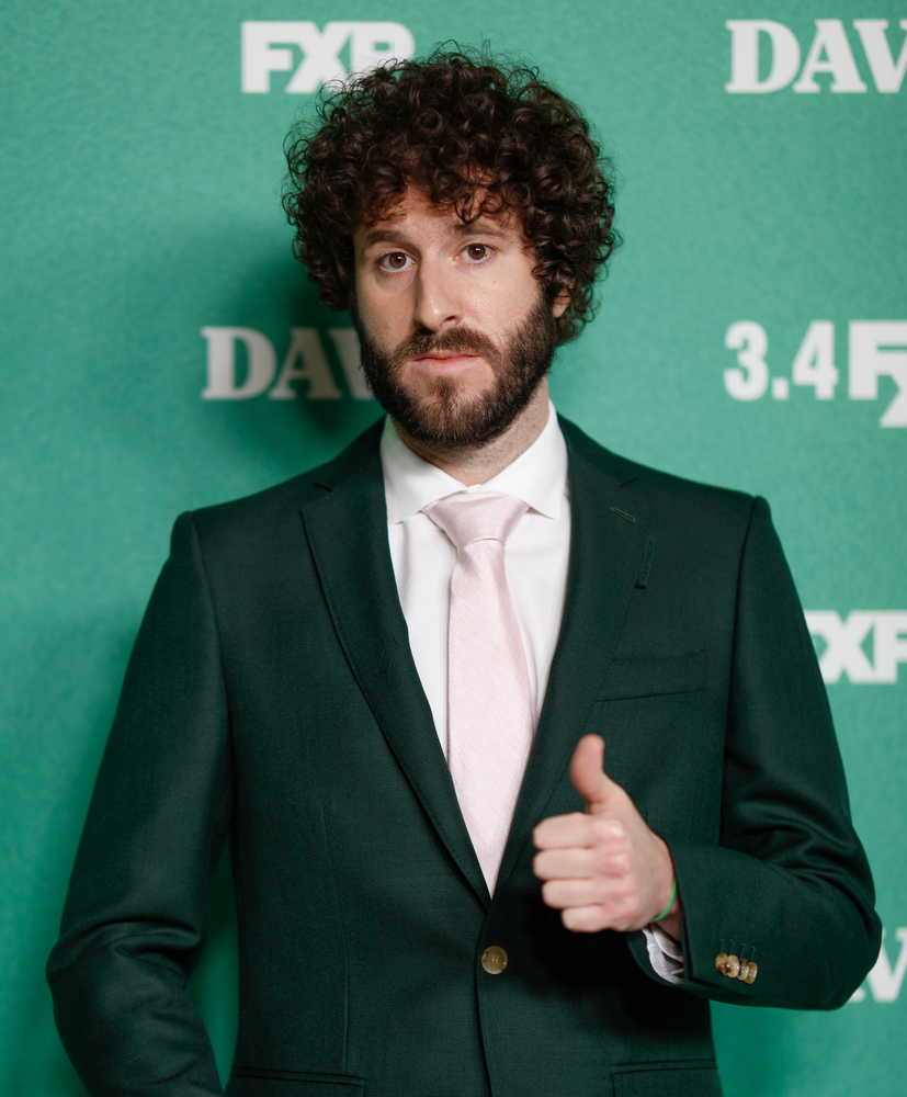 David Andrew Burd aka Lil Dicky attends the premiere of FXX's Dave at Directors Guild Of America
