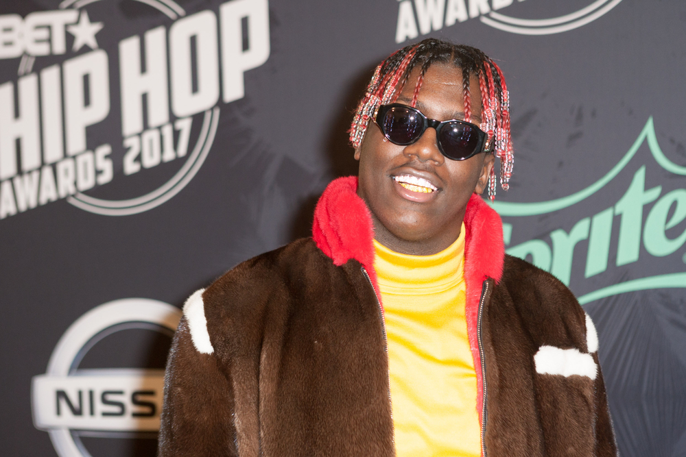 Rapper,Lil,Yachty,Attends,The,2017,Bet,Hip-hop,Awards,Red