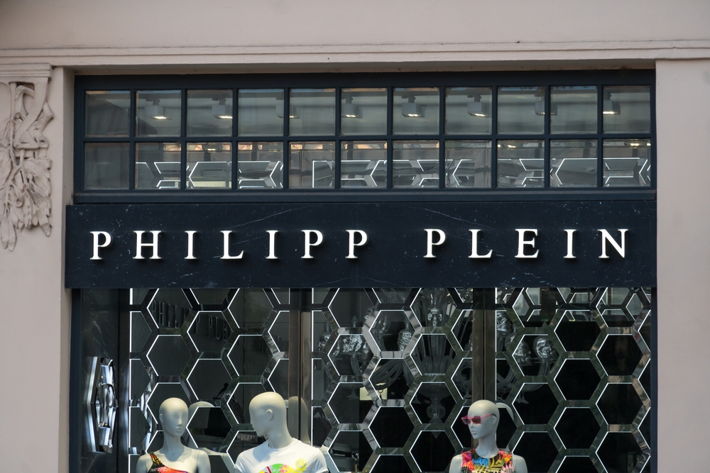 Philipp Plein store exterior.