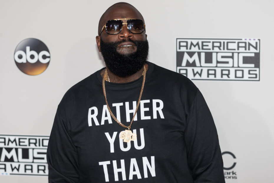 Rapper,Rick,Ross,Arrives,On,The,Red,Carpet,At,The